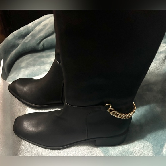 Boots EXPRESS Chain Riding Boots new - Picture 4 of 9